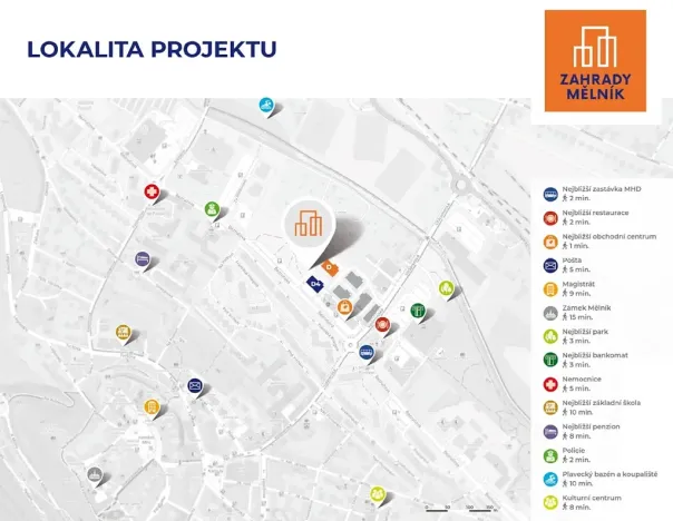 Prodej bytu 3+kk, Mělník, Bezručova, 75 m2