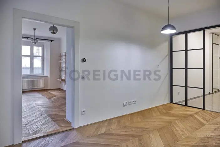 Pronájem bytu 2+kk, Praha - Holešovice, Přístavní, 58 m2