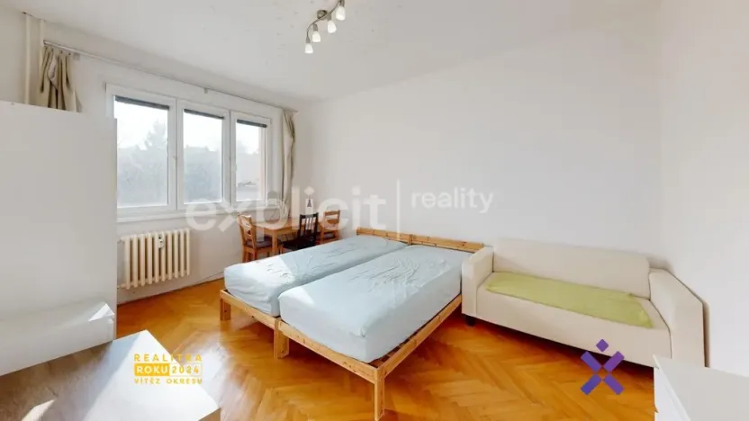 Pronájem bytu 2+1, Zlín - Malenovice, třída Svobody, 48 m2