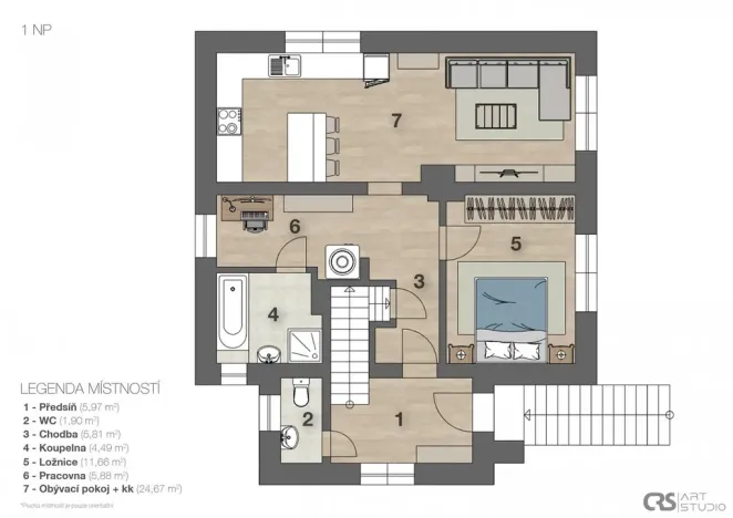 Prodej rodinného domu, Kamenný Přívoz, 184 m2