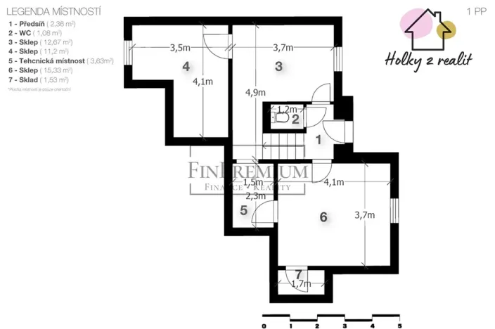 Prodej pozemku pro bydlení, Praha - Kunratice, Strouhalova, 739 m2