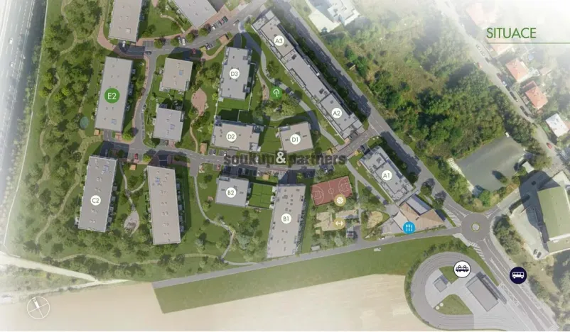 Pronájem garážového stání, Praha - Ruzyně, Stočesova, 12 m2