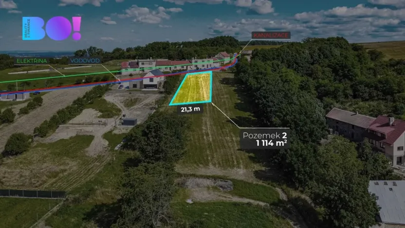 Prodej pozemku pro bydlení, Stará Ves, 1114 m2