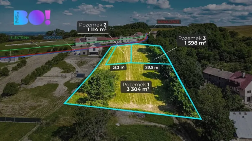 Prodej pozemku pro bydlení, Stará Ves, 1598 m2