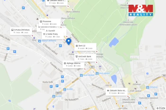 Pronájem obchodního prostoru, Praha - Uhříněves, Přátelství, 135 m2