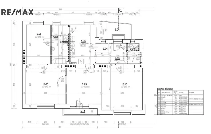 Pronájem bytu 4+1, Ostrava - Moravská Ostrava, 28. října, 109 m2