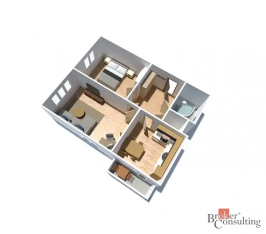 Prodej bytu 2+1, Ostrava - Zábřeh, Tylova, 60 m2