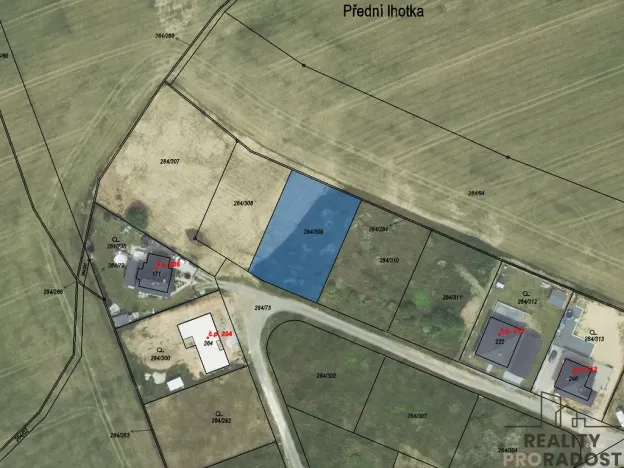 Prodej pozemku pro bydlení, Bavoryně, 1103 m2