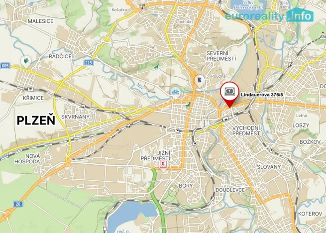 Prodej ubytování, Plzeň, Lindauerova, 800 m2