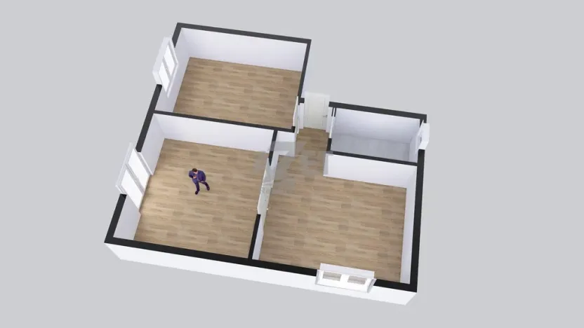 Prodej bytu 2+1, Ostrava - Zábřeh, Utvenkova, 53 m2