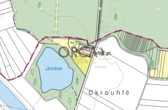 Prodej louky, Bezměrov, 3812 m2