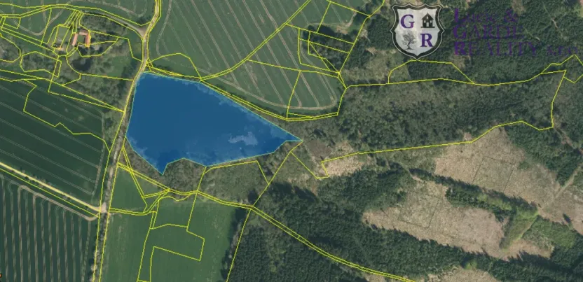 Prodej rybníku, Křivsoudov, 26509 m2