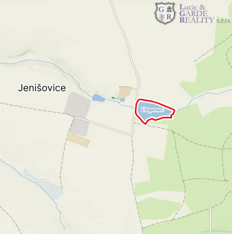 Prodej rybníku, Křivsoudov, 26509 m2