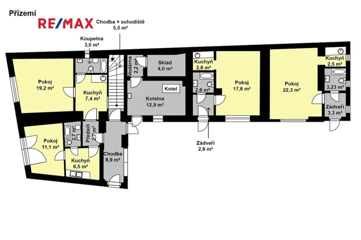 Prodej rodinného domu, Odřepsy, 219 m2