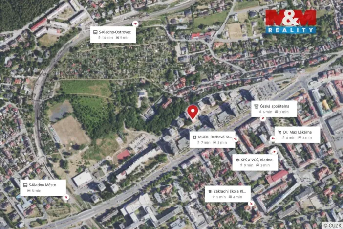 Prodej bytu 2+kk, Kladno, Průchova, 49 m2