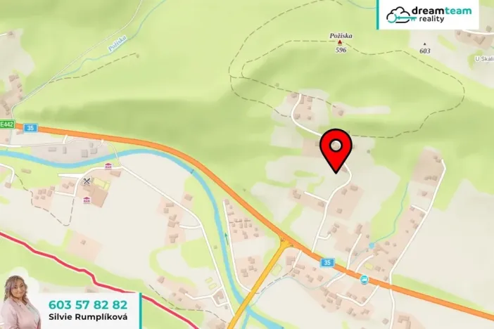 Prodej pozemku pro bydlení, Prostřední Bečva, 3034 m2