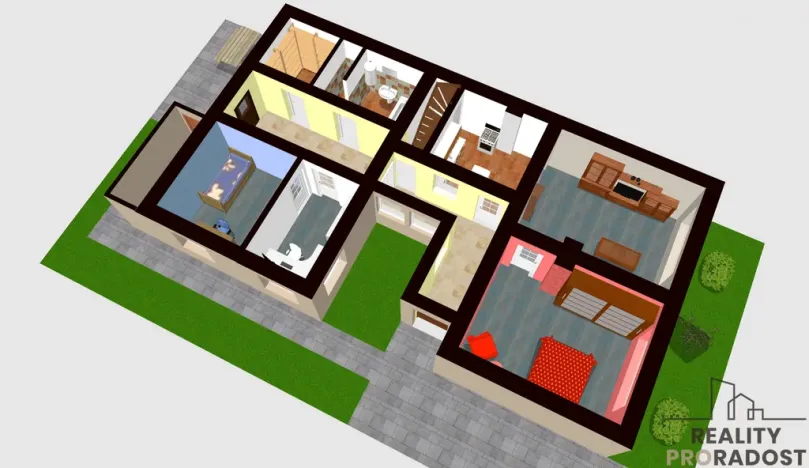 Prodej rodinného domu, Kralupy nad Vltavou, Lidická, 100 m2