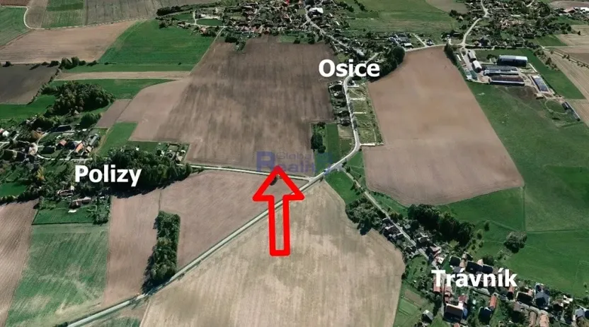 Prodej pozemku pro bydlení, Osice, 2000 m2