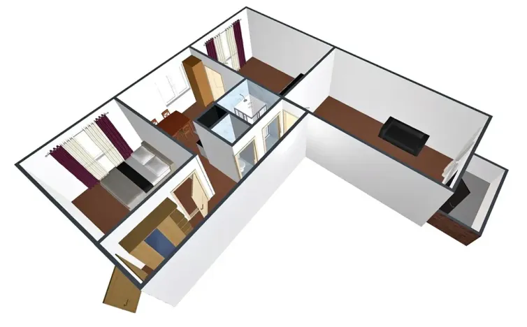 Prodej bytu 3+1, Hvozd, 74 m2