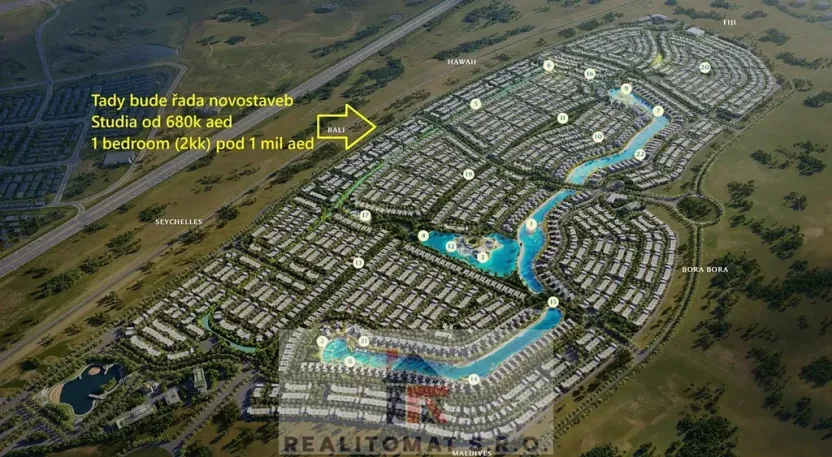 Prodej bytu 1+kk, Dubaj, Spojené arabské emiráty, 40 m2