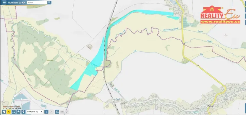 Prodej podílu 1/4 pole, Bohuslavice, 34335 m2