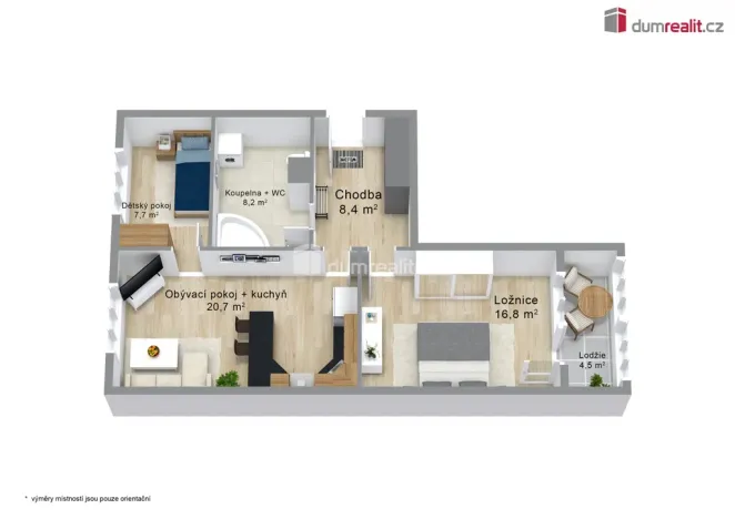 Prodej bytu 3+kk, Nová Role, Pod Nádražím, 67 m2