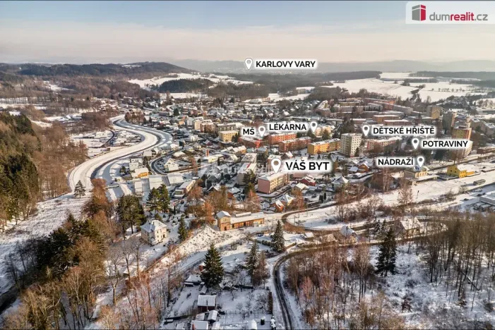 Prodej bytu 3+kk, Nová Role, Pod Nádražím, 67 m2