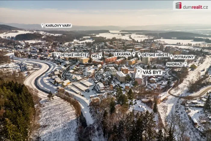 Prodej bytu 3+kk, Nová Role, Pod Nádražím, 67 m2