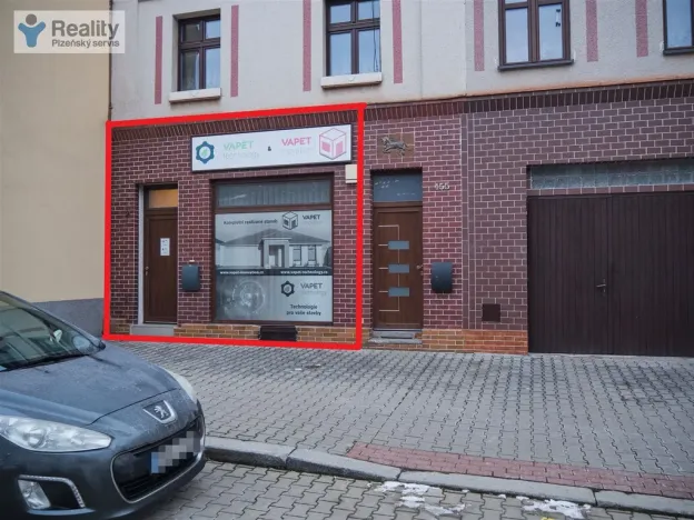 Pronájem kanceláře, Přeštice, Komenského, 54 m2