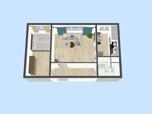 Prodej bytu 2+1, Ostrava - Bělský Les, Vlasty Vlasákové, 43 m2