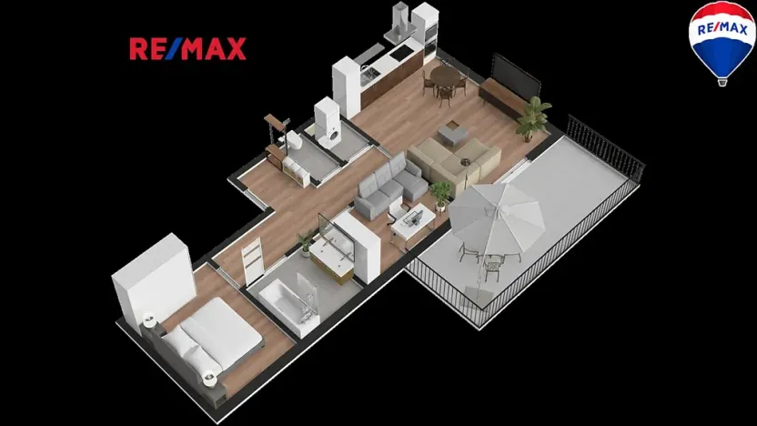 Pronájem bytu 3+kk, Česká Lípa, Jiráskova, 61 m2