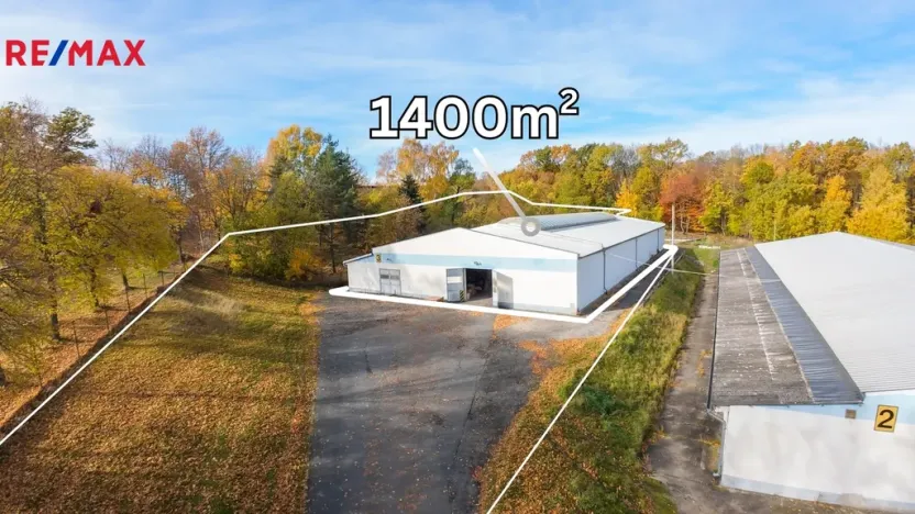 Prodej skladu, Vojkov - Voračice, 1400 m2