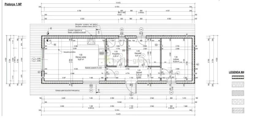Prodej rodinného domu, Veverské Knínice, 57 m2