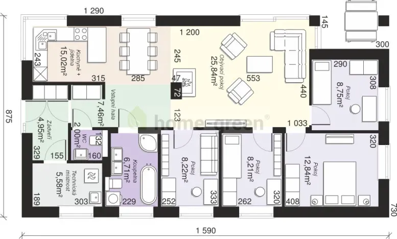 Prodej rodinného domu, Veverské Knínice, 106 m2