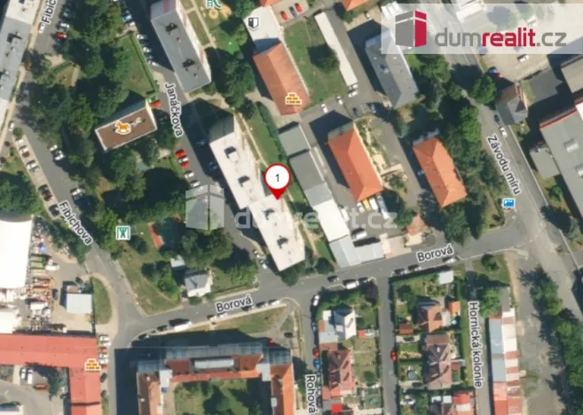 Pronájem bytu 2+1, Karlovy Vary - Stará Role, Janáčkova, 61 m2