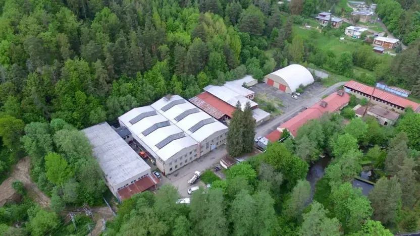 Prodej výrobních prostor, Skryje, 3000 m2