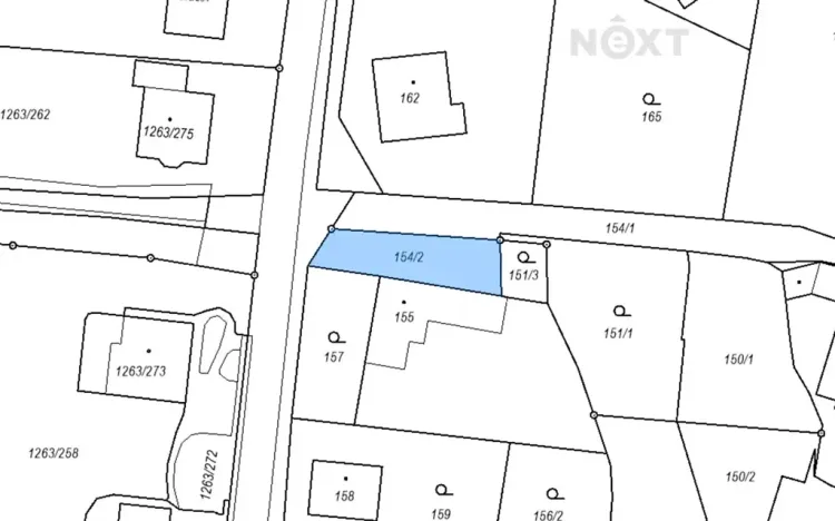 Prodej pozemku pro bydlení, Hvozdná, 1060 m2