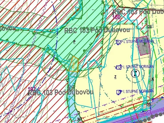 Dražba pozemku, Otrokovice, 810 m2