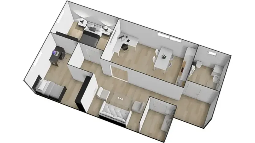 Pronájem bytu 4+kk, Brno, Sovinec, 91 m2