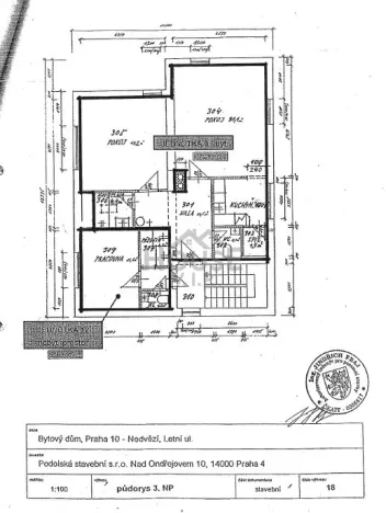 Prodej bytu 3+kk, Praha, Výtoňská, 73 m2