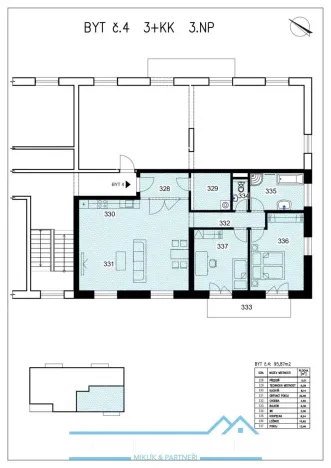 Pronájem bytu 3+kk, Znojmo, Sládkova, 95 m2