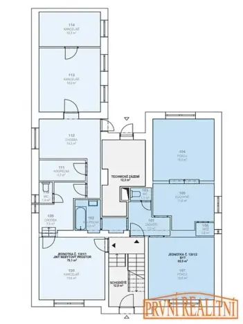 Prodej bytu 2+1, Uherský Brod, Ant. Dvořáka, 65 m2