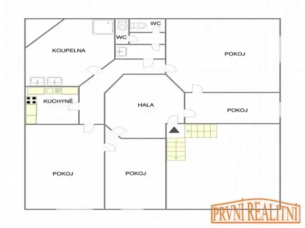Pronájem bytu 4+1, Uherský Brod, Bří Lužů, 138 m2
