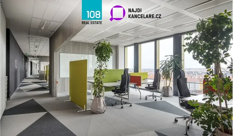 Pronájem kanceláře, Praha - Nusle, Pikrtova, 351 m2