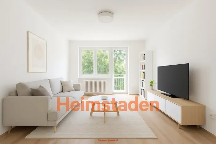 Pronájem bytu 2+1, Karviná - Nové Město, Závodní, 52 m2