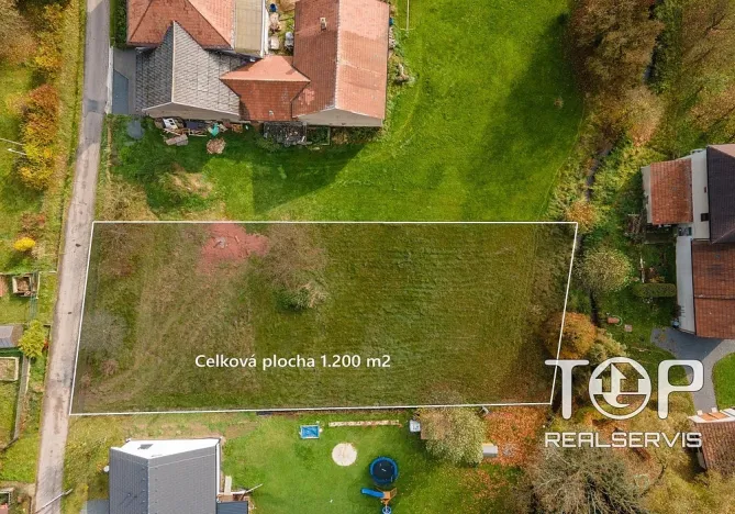 Prodej pozemku, Rudoltice, 1200 m2