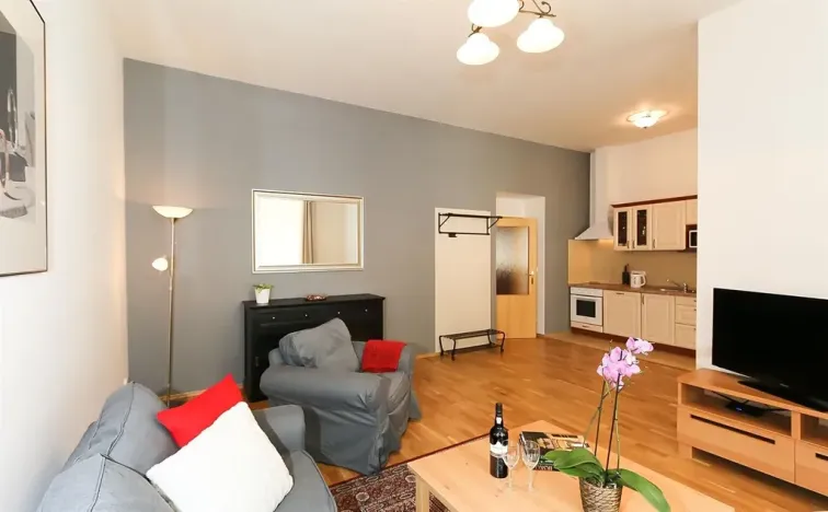 Pronájem bytu 2+kk, Praha - Vinohrady, Na Kozačce, 56 m2