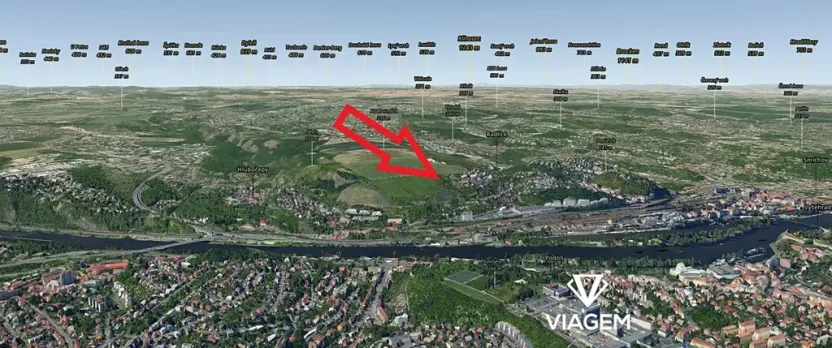 Prodej podílu pole, Praha - Radlice, 2545 m2