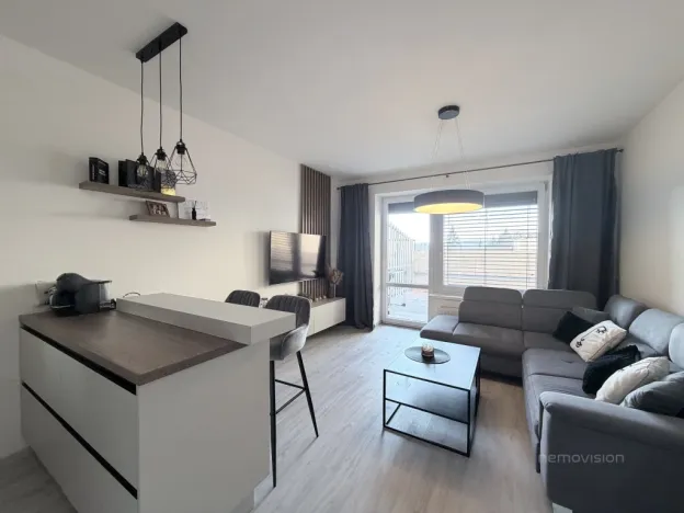 Pronájem bytu 2+kk, Brno - Žebětín, Chvalovka, 44 m2