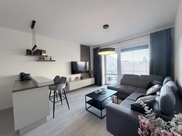 Pronájem bytu 2+kk, Brno - Žebětín, Chvalovka, 44 m2